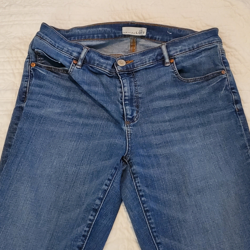 Modern Skinny Jeans by LOFT